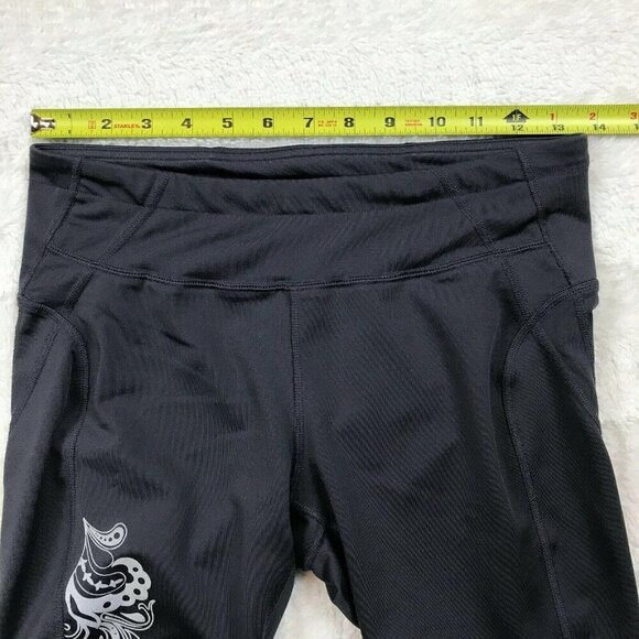 Athleta Womens Leggings Size Small Cropped Capri Gray - Picture 5 of 7